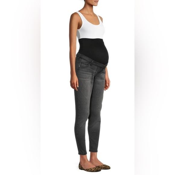 Time and Tru Women's Maternity Skinny Jeans - Picture 1 of 5